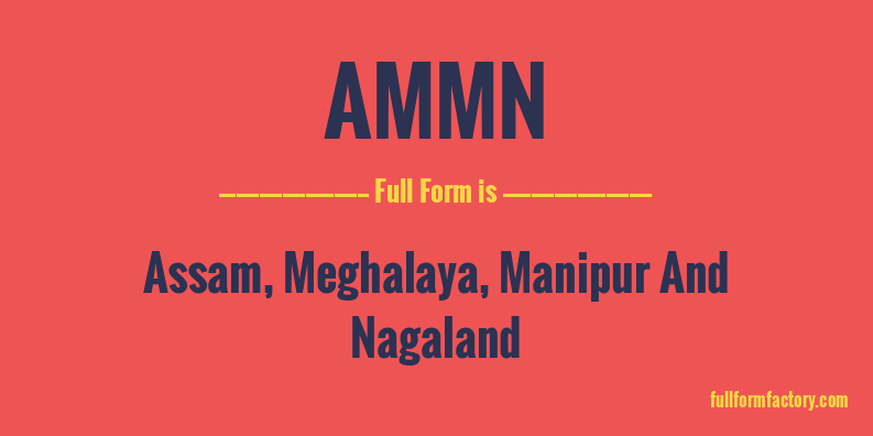 ammn-full-form
