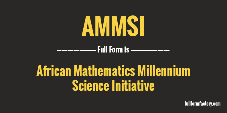 ammsi-full-form