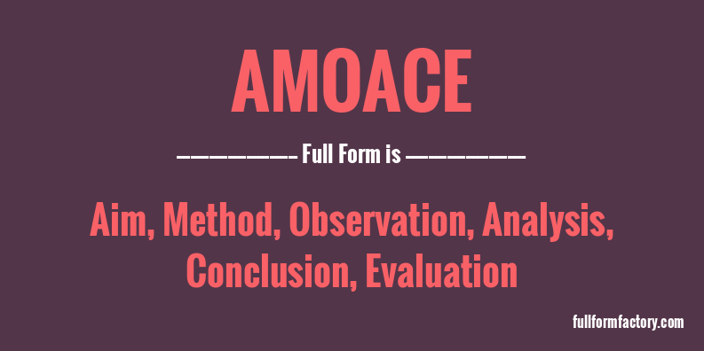 amoace-full-form