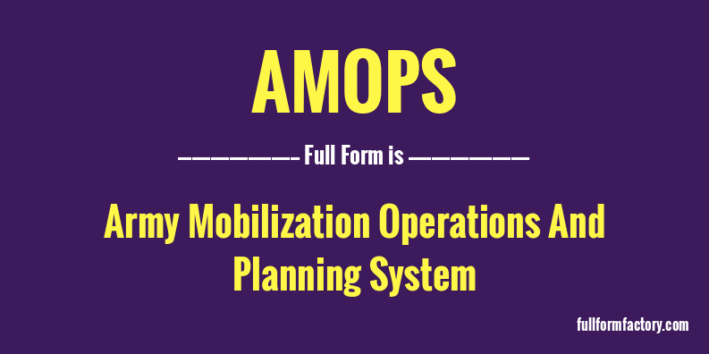 amops-full-form