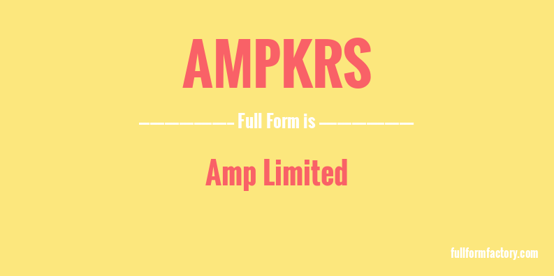 ampkrs-full-form