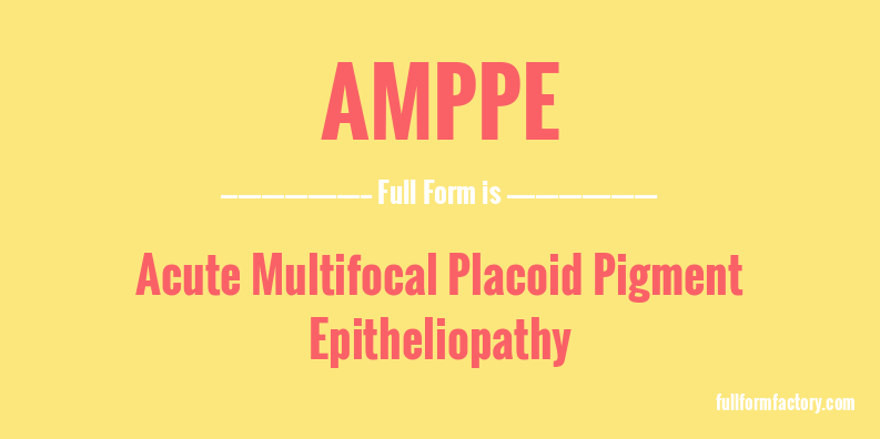 amppe-full-form