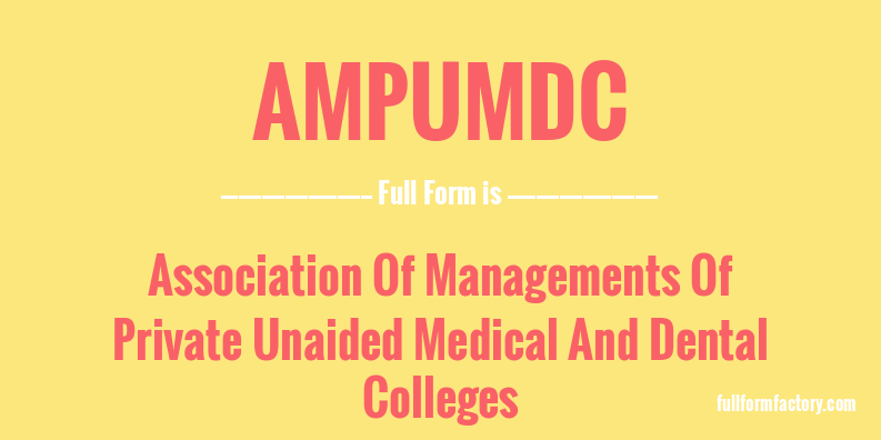 ampumdc-full-form