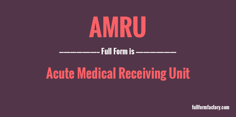amru-full-form