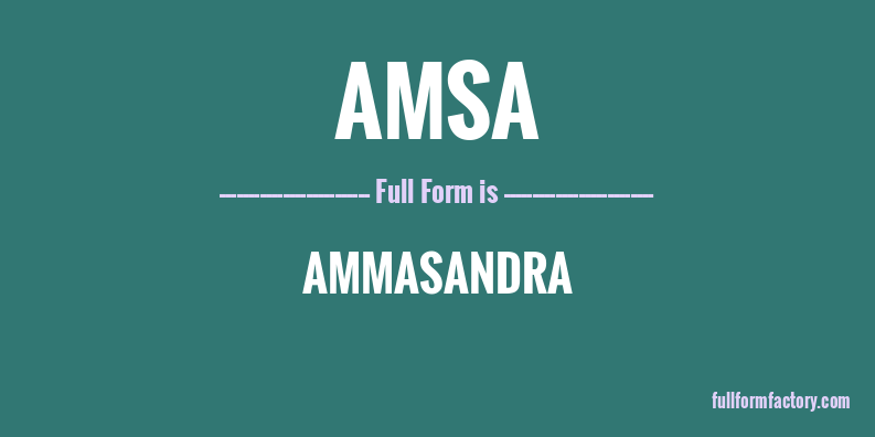 amsa-full-form