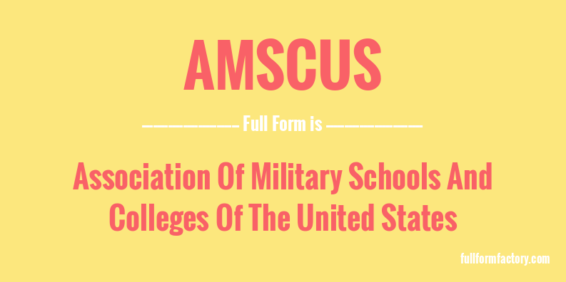amscus-full-form