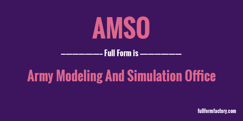 amso-full-form
