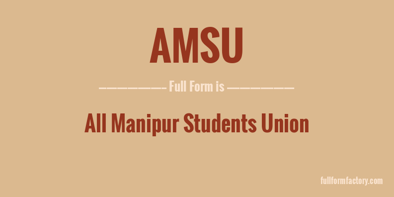 amsu-full-form