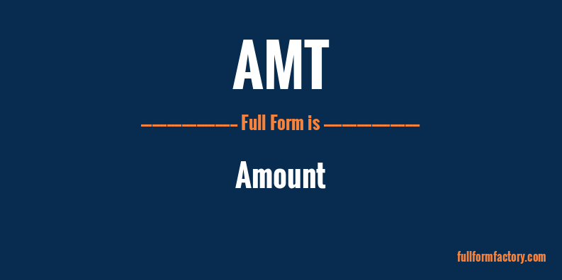 amt-full-form