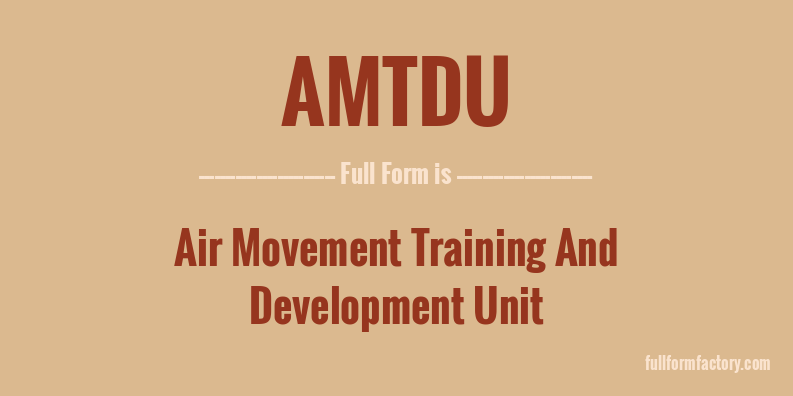 amtdu-full-form