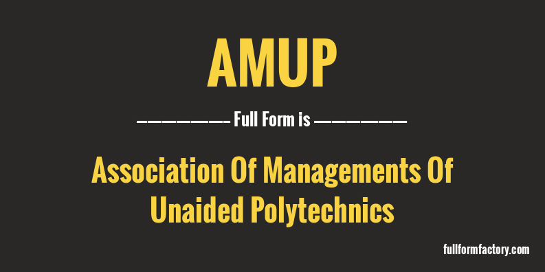 amup-full-form