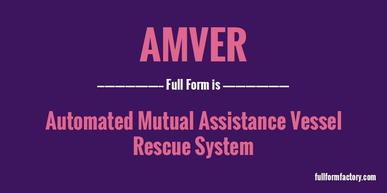 amver-full-form