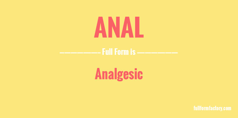 anal-full-form