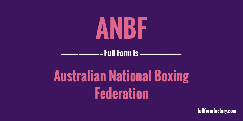 anbf-full-form