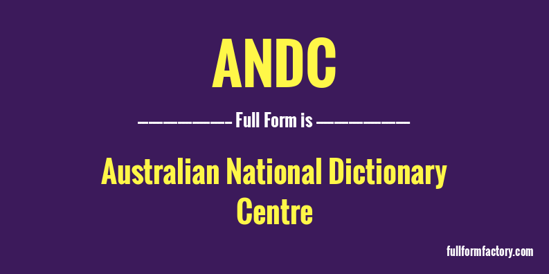 andc-full-form