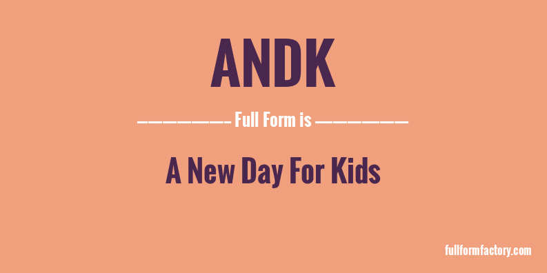 andk-full-form