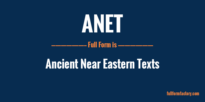 anet-full-form