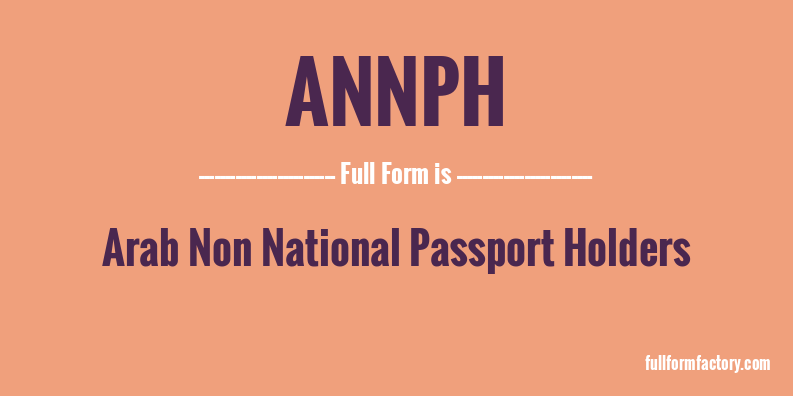 annph-full-form