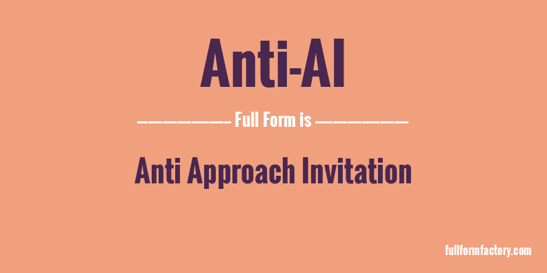 anti-ai-full-form