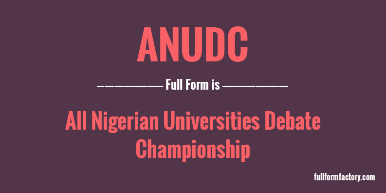 anudc-full-form
