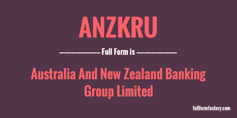 anzkru-full-form