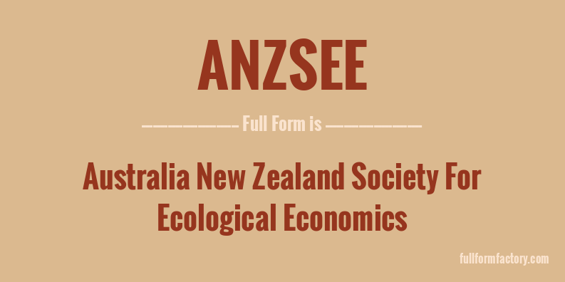 anzsee-full-form