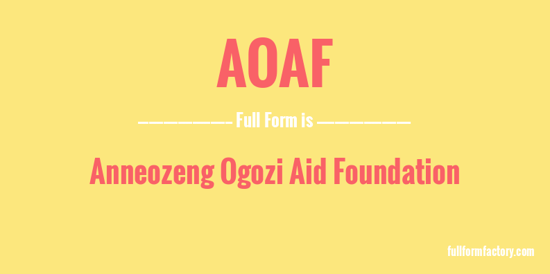 aoaf-full-form