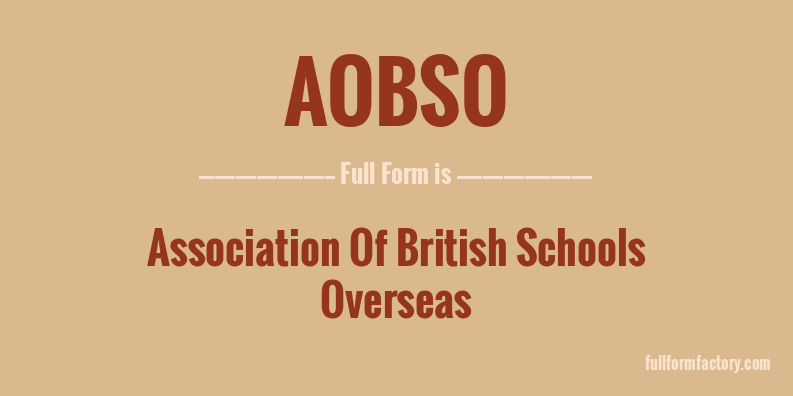 aobso-full-form