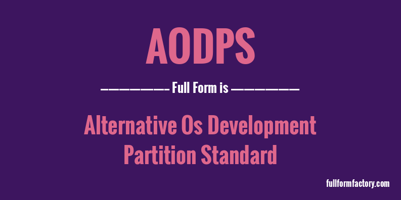 aodps-full-form