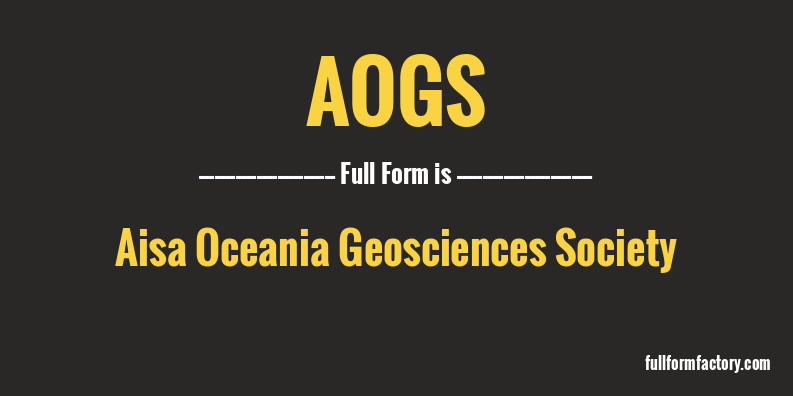 aogs-full-form