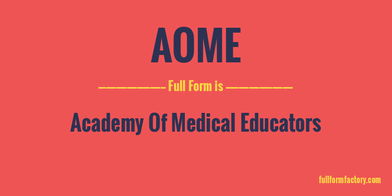 aome-full-form
