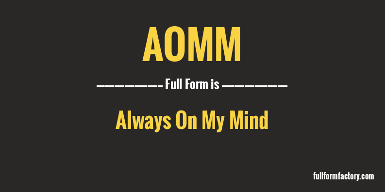 aomm-full-form