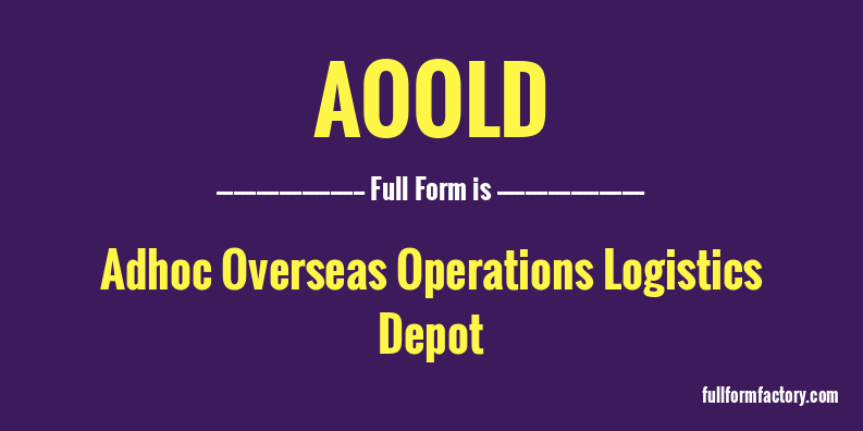 aoold-full-form