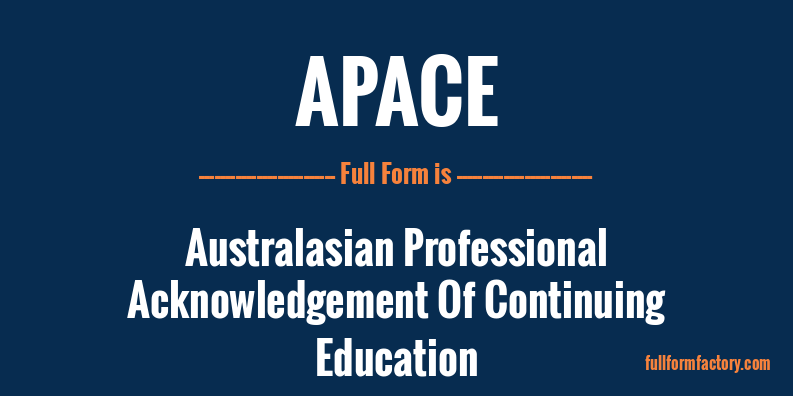 apace-full-form
