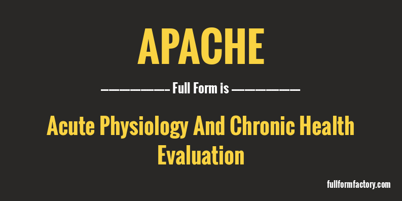 apache-full-form