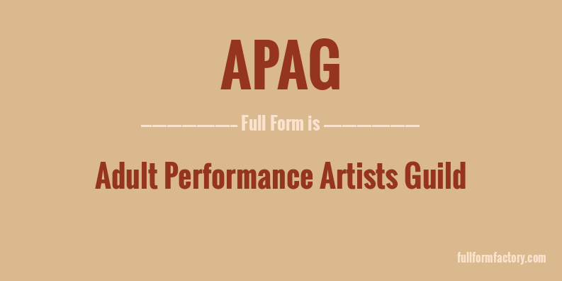 apag-full-form