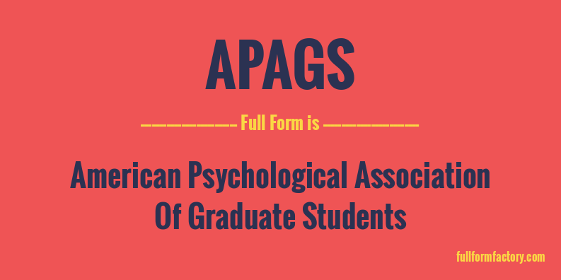 apags-full-form