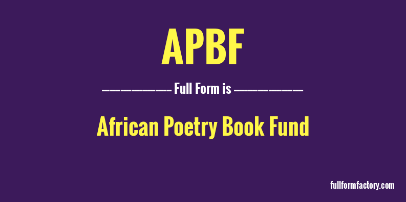 apbf-full-form