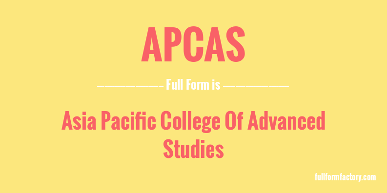 apcas-full-form