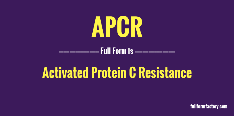 apcr-full-form