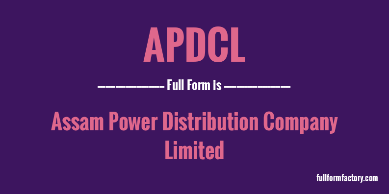 apdcl-full-form