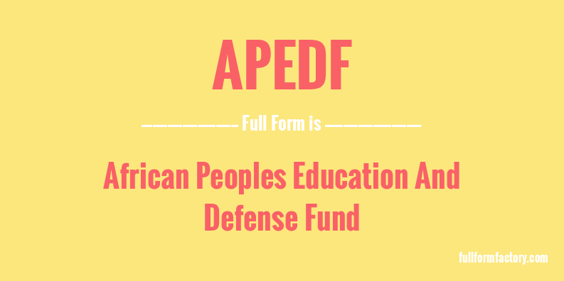 apedf-full-form