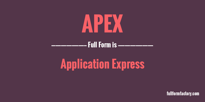 apex-full-form
