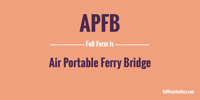 apfb-full-form