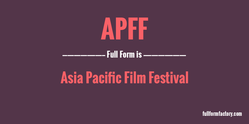 apff-full-form