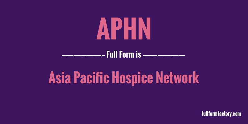 aphn-full-form