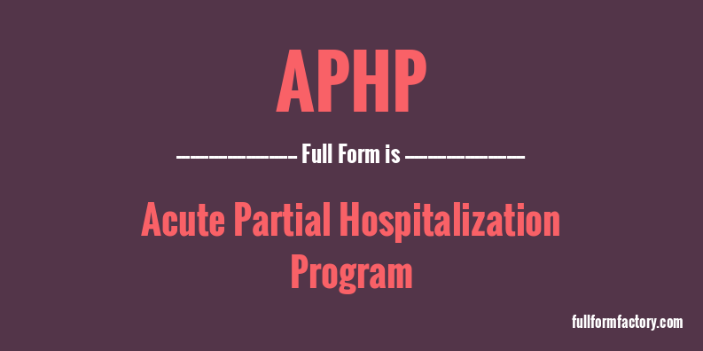 aphp-full-form