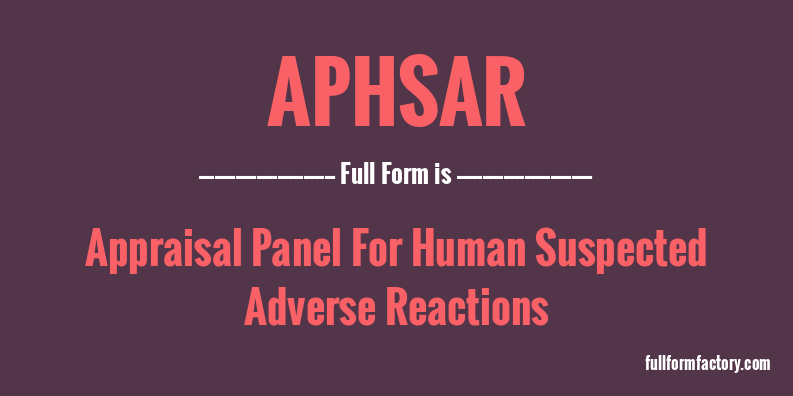 aphsar-full-form