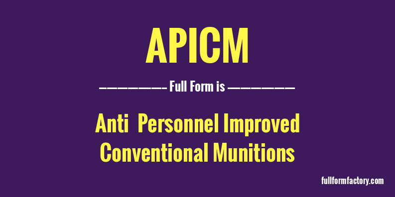 apicm-full-form