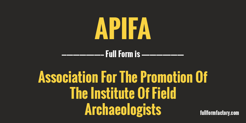 apifa-full-form